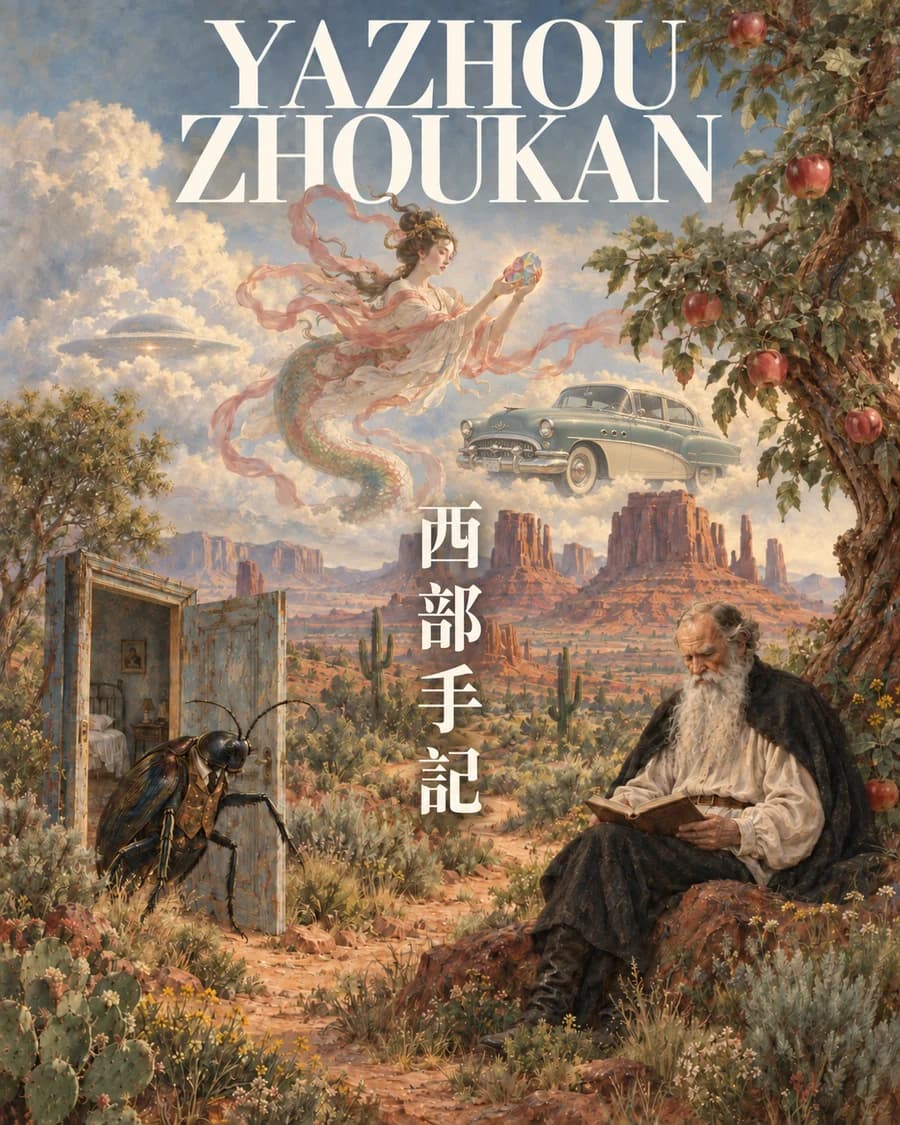 劉千程的西部手記代表圖